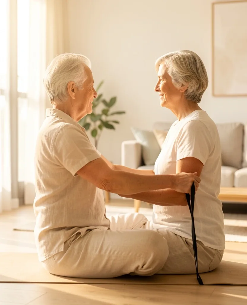 Gentle fitness for seniors
